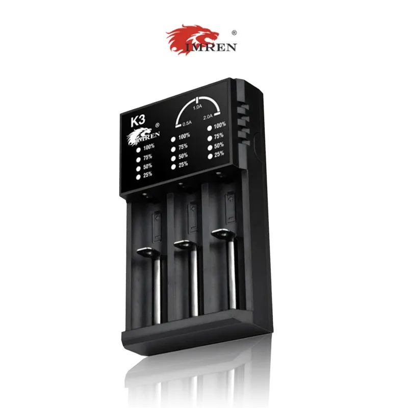IMREN K3 3 BAY  SMART BATTERY CHARGER