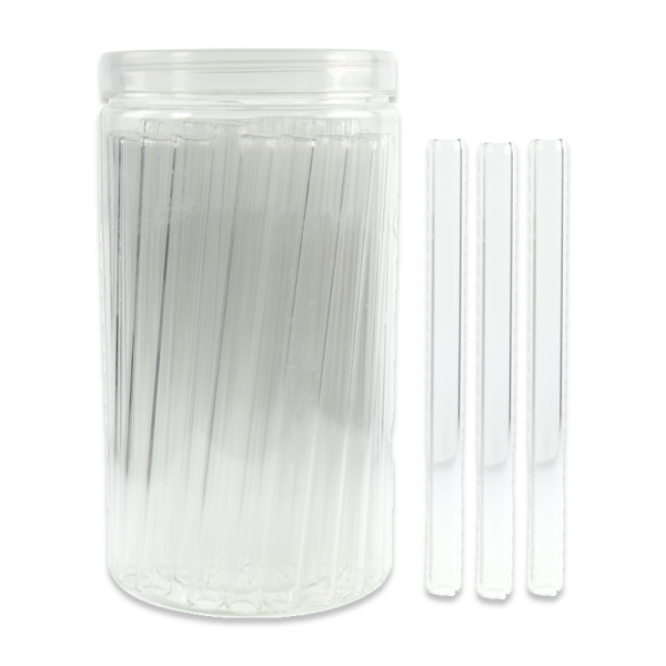 IDGAF STRAIGHT GLASS PIPE 50CT/JAR