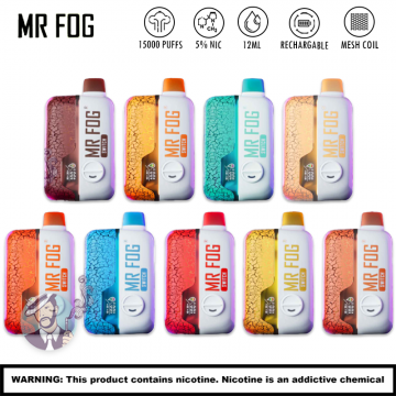 MR FOG SWITCH SW15000 PUFFS DISPOSABLE VAPE 10CT/DISPLAY