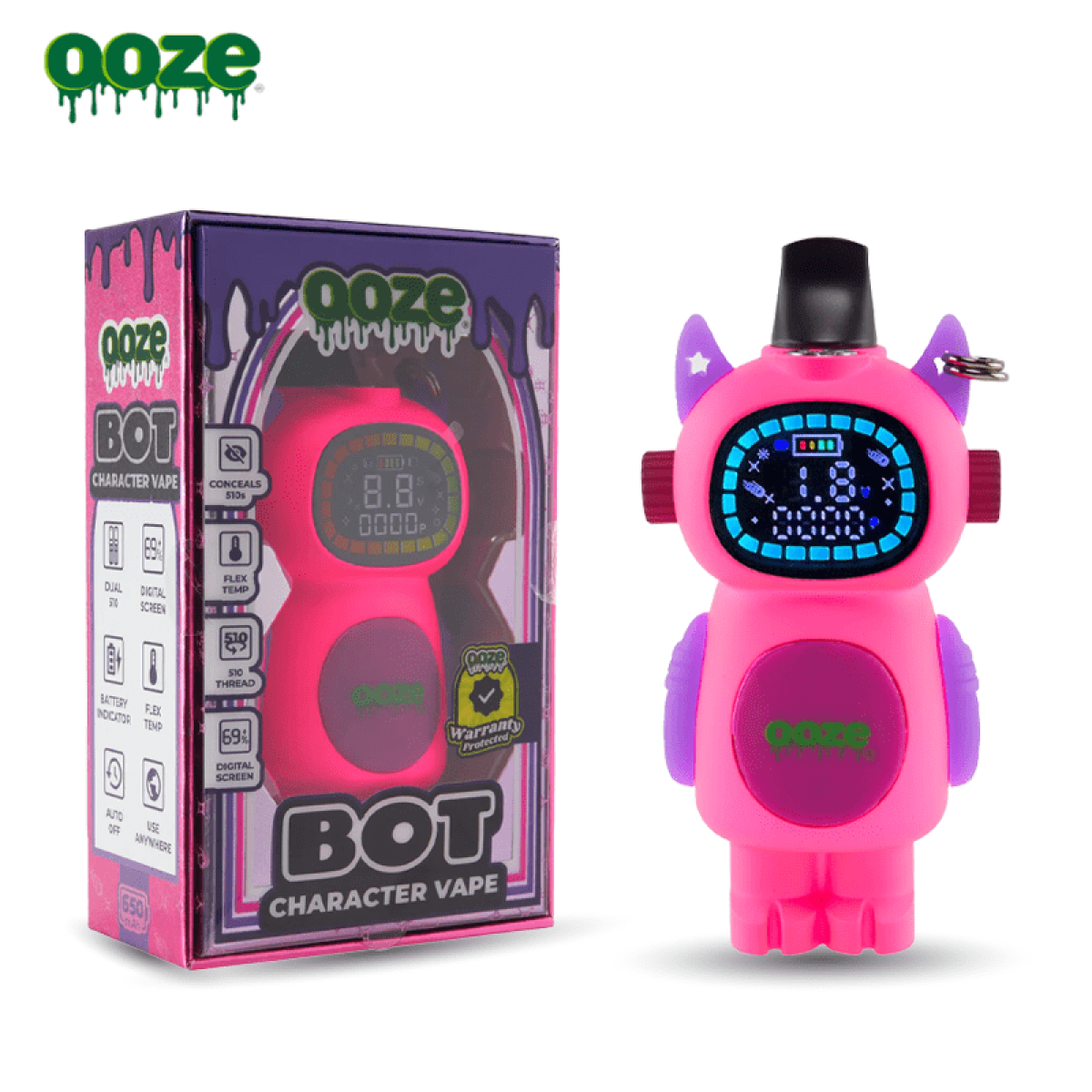 Hoot Character Battery Character Vape – 650 MAh - Sherbert