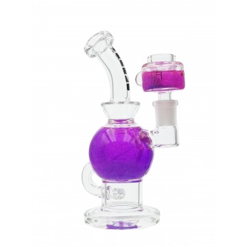 7 IN KRAVE FREEZABLE RECYCLER RIG GLASS WATER PIPE