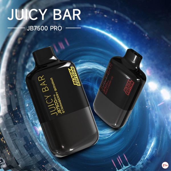 JUICY BAR BLACK EDITION JB7500 PRO DISPOSABLE VAPE 10CT/DISPLAY