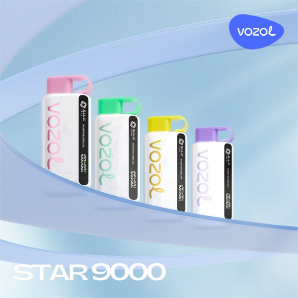 VOZOL STAR 9000 PUFFS DISPOSABLE VAPE 5CT/DISPLAY
