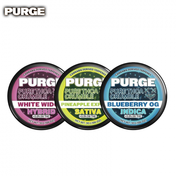 PURGE PURE CRUMBLE THC-A DABS 3GM/JAR