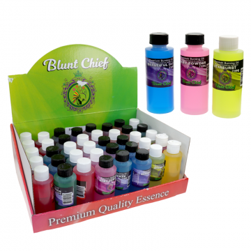 BLUNT CHIEF BURNING OIL 40CT/ASSORTED FLAVORS DISPLAY