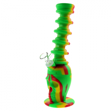 12 IN ASSORTED SILICONE WATER PIPE