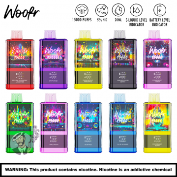 WOOFR BY IJOY 15000 PUFFS DISPOSABLE VAPE 5CT/DISPLAY
