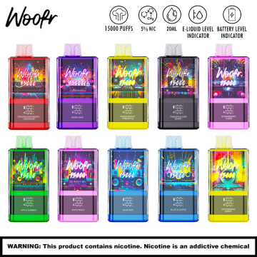 WOOFR BY IJOY 15000 PUFFS DISPOSABLE VAPE 5CT/DISPLAY