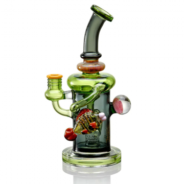 11 IN TATAOO "UNDER THE SEA" RECYCLER HEADY GLASS WATER PIPE