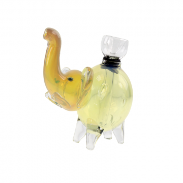 3.5 IN ELEPHANT GLASS HAND PIPE 
