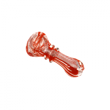 3 IN INSIDE COLOR LINE GLASS HAND PIPE 5CT/PK