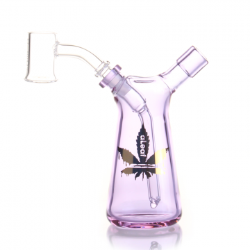 4.5 IN ALEAF® "THE FUNNEL" MINI RIG GLASS WATER PIPE