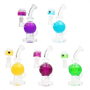 7 IN KRAVE FREEZABLE RECYCLER RIG GLASS WATER PIPE