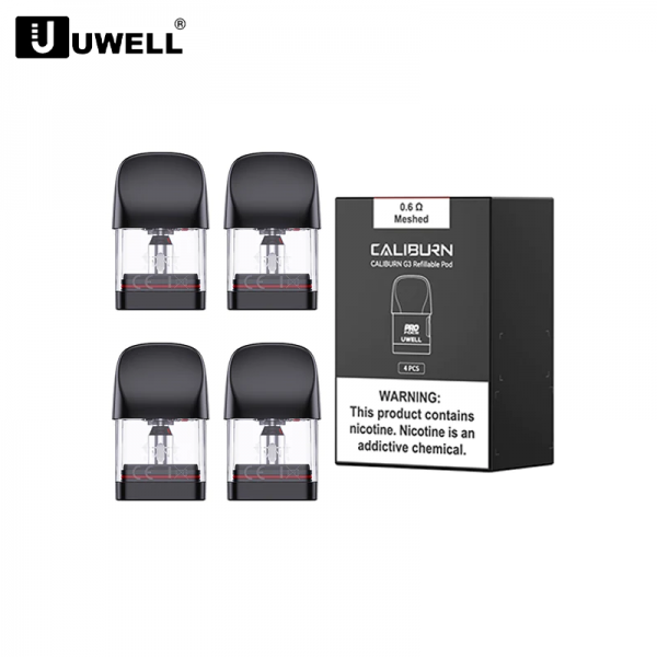 UWELL CALIBURN G3 REPLACEMENT PODS 4CT/PK