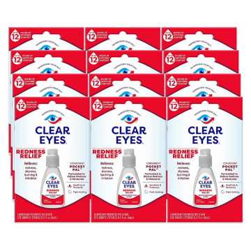 CLEAR EYES® REDNESS RELIEF 6ML/12PK
