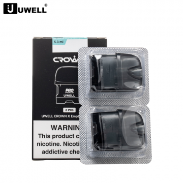 UWELL CROWN X REPLACEMENT PODS 5.3ML/2CT/PK