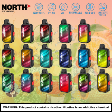 NORTH FT12000 PUFFS DISPOSABLE VAPE 10CT/DISPLAY