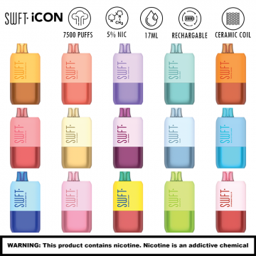SWFT ICON 7500 PUFFS DISPOSABLE VAPE 10CT/DISPLAY