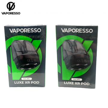 VAPORESSO LUXE XR MTL/RDL REPLACEMENT PODS 2CT/PK