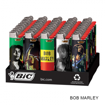 BIC® SPECIAL EDITION BOB MARLEY POCKET LIGHTER 50CT/TRAY