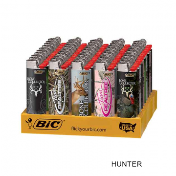 BIC® SPECIAL EDITION HUNTER POCKET LIGHTER 50CT/TRAY