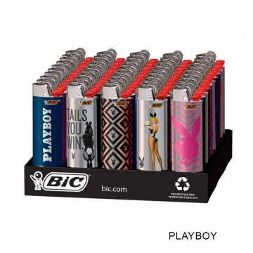 BIC® SPECIAL EDITION PLAYBOY SERIES POCKET LIGHTER 50CT/TRAY