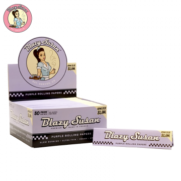 BLAZY SUSAN PURPLE ROLLING PAPERS
