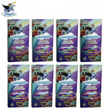 FLYING HORSE GHOST SERIES 3 IN 1 THC-A DISPOSABLE VAPE 10500MG/5CT/PK