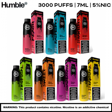 HUMBLE 3000 PUFFS T.F.N DISPOSABLE VAPE 10CT/DISPLAY