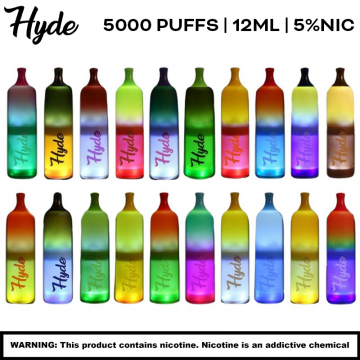 HYDE RETRO RAVE 5000 PUFFS DISPOSABLE VAPE 10CT/DISPLAY