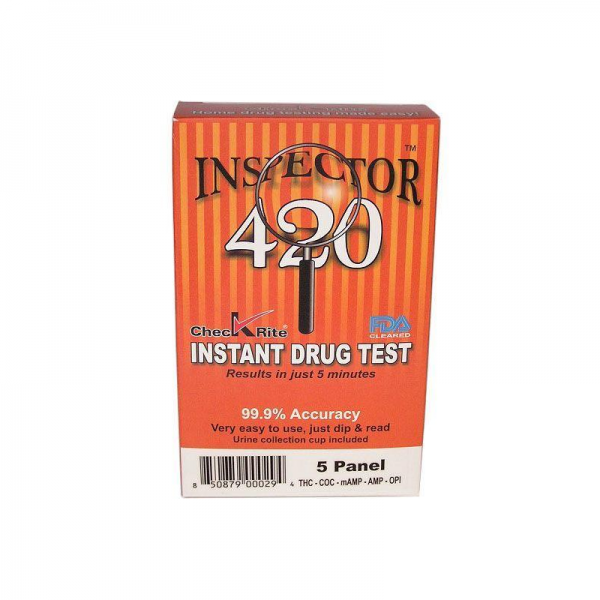 INSPECTOR 420 INSTANT DRUG TESTING KIT - PANEL 5