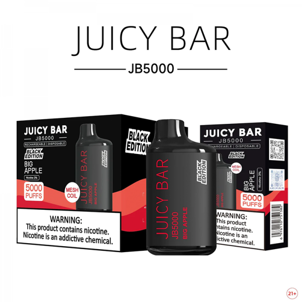 JUICY BAR JB5000 DISPOSABLE VAPE 10CT/DISPLAY