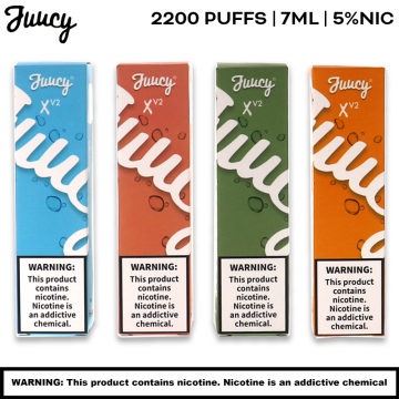 JUUCY MODEL X V2  2200 PUFFS DISPOSABLE VAPE 10ct/DISPLAY