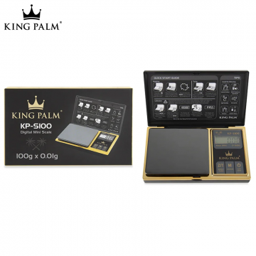 KING PALM MINI 100 X 0.1G DIGITAL POCKET SCALE 
