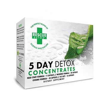 RESCUE 5-DAY DETOX CONCENTRATES ICE CAPSULES 30CT/2JAR