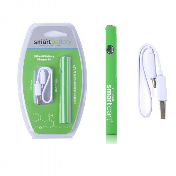 SMART TECH VARIABLE VOLTAGE BATTERY w/USB KIT - GREEN