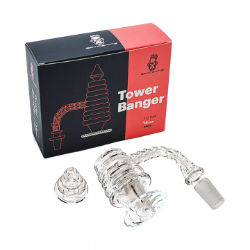 SPACE KING 14mm MALE TOWER GLASS BANGER KIT
