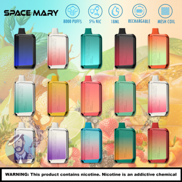 SPACE MARY SM8000 DISPOSABLE VAPE 10CT/DISPLAY