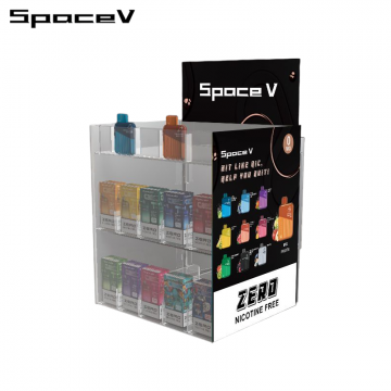 SPACE V 7000 PUFFS DISPOSABLE VAPE 0mg/100CT/DISPLAY