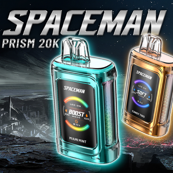 SPACEMAN PRISM 20000 PUFFS DISPOSABLE VAPE 5CT/DISPLAY