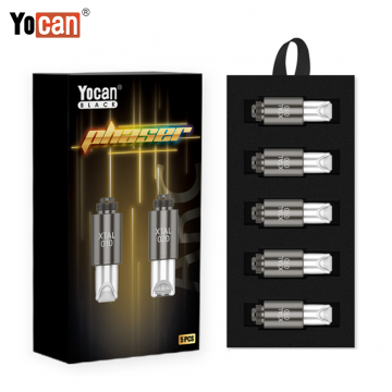 YOCAN BLACK PHASER XTAL REPLACEMENT TIPS - 5CT/PK