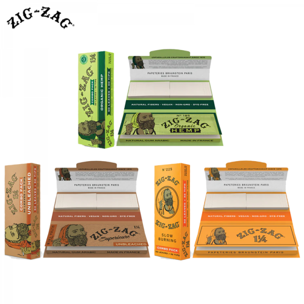 ZIG ZAG COMBO PACK 1¼ ROLLING PAPERS