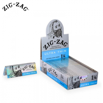 ZIG ZAG ULTRA THIN 1¼ ROLLING PAPERS 32CT/24BOOKLETE