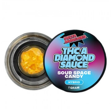 DELTA MUNCHIES THC-A DIAMOND SAUCE 1GM/JAR