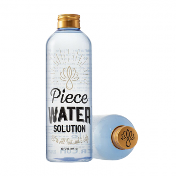 PIECE WATER SOLUTION'S FOR NATURAL 12OZ GLASS WATER PIPE 