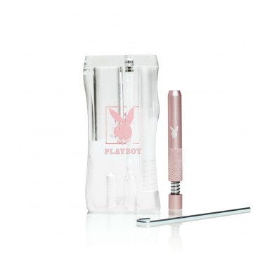 RYOT PLAYBOY ACRYLIC DUGOUT W/SPRING ONE HITTER