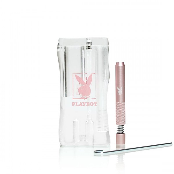 RYOT PLAYBOY ACRYLIC DUGOUT W/SPRING ONE HITTER
