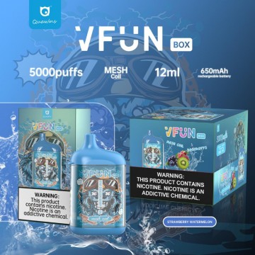 VFUN BOX 5000 PUFFS DISPOSABLE VAPE 10CT/DISPLAY