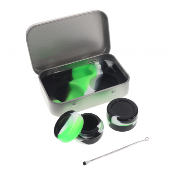 DUAL SILICONE DAB CONTAINER KIT