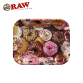 RAW ROLLING METAL DONUTS TRAY - LARGE
